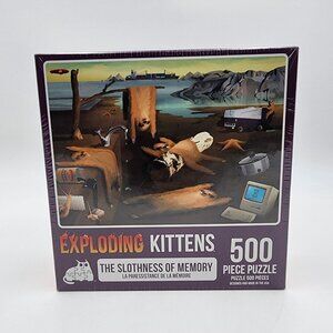 Exploding Kittens Puzzle The Slothness of Memory 500 piece